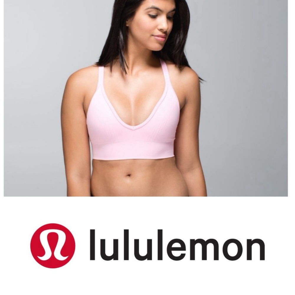 lululemon athletica Seamlessly Plunge Bra Size 4